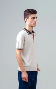 Camisa de Manga Corta para Hombre, Estampada, Sólida, Informal y de Negocios, Tejida, 100% Algodón, de Secado Rápido y Antiencogimiento, de Huzaifa Products - Product Image 3