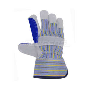Gants de travail en cuir de vache fendu Sécurité d'hiver durable Fabricant de gros direct d'usine Gants de construction industrielle - Product Image 3