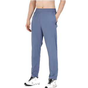 กางเกงวอร์มลำลองของผู้ชายเอวยางยืดระบายอากาศได้ดีแห้งเร็วพร้อมโลโก้ตามสั่งมาใหม่ - Product Image 1