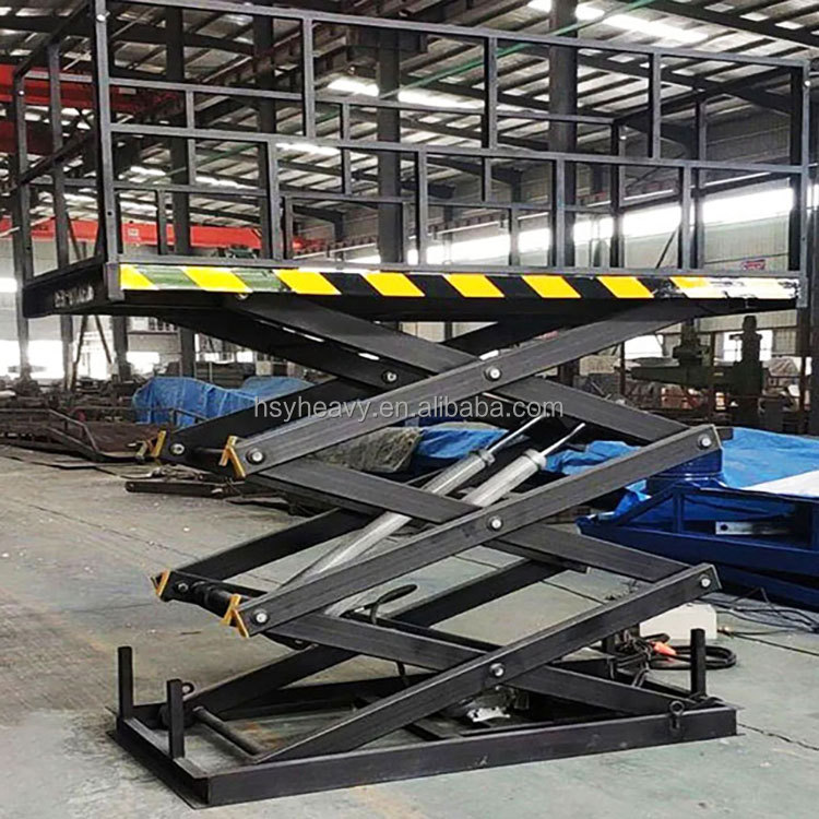 Factory Direct Heavy Duty Stationary Scissor Lift Platform with Long Service Life Hydraulic System