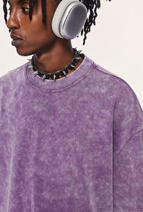 Camiseta extragrande con lavado ácido Classic Vintage Style Heavyweight Comfort 260G - Product Image 5