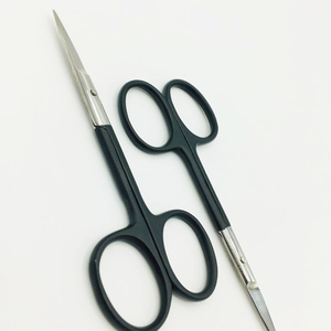 Nuevo diseño negro de acero inoxidable para adultos, cortaúñas, hoja curva, tijeras de manicura, tijeras para cutículas, superventas, logotipo sostenible - Product Image 5