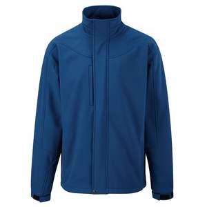 New Arrival Wholesale Custom Men's Bonded Softshell Jacket Windproof Water Repellent Casual Outdoor Sportswear Softshell Jackets - Product Image 3