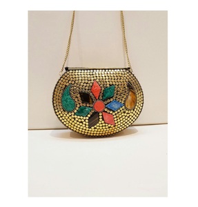 Decorative Metal Elegant Style Evening <b>Clutch</b> <b>Bag</b> High Quality Available for Sale in Bulk Factory Price - Product Image 1