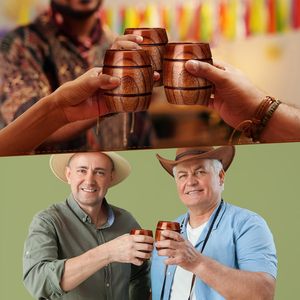 Verres à shot en bois écologiques faits à la main, compatibles lave-vaisselle et personnalisables pour le whisky, le bourbon et le vin - Approvisionnement en gros unisexe - Product Image 5