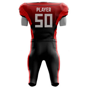 Camisetas de Fútbol Americano Personalizables Más Vendidas al Por Mayor, Uniformes Transpirables de Spandex/Algodón a Bajo Precio, Número Popular - Product Image 6