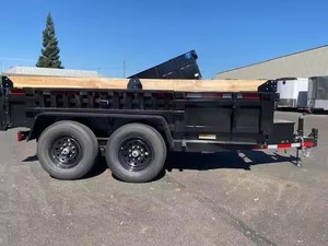 รถพ่วงดั๊มพ์ 6x12 12K สำหรับฟาร์ม สำหรับรถแทรกเตอร์ สภาพใหม่และมือสอง พร้อมเกียร์และมอเตอร์ อะไหล่หลัก - Product Image 2