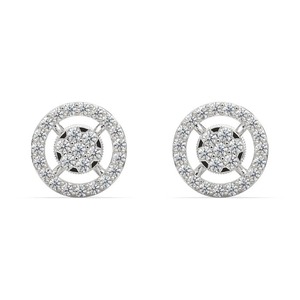 Best Price for High Demand Genuine <b>Diamond</b> Stud <b>Earrings</b> in Gold or Silver Everyday Luxury for Occasions - Product Image 3