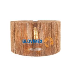 Haute bonne qualité bambou Jute maïs balle lustre abat-jour tissé abat-jour durable conception personnalisée cuisine espace organisateur - Product Image 2