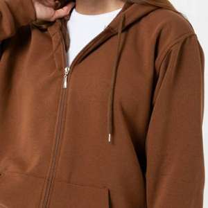 Sudadera con Capucha de Felpa Francesa de Algodón con Logotipo Personalizado, Corte Regular, Transpirable, Lavado Ácido, Estilo Casual Urbano, Capucha Abullonada, Invierno - Product Image 3