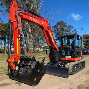 Mini excavatrice Kubota U10 5 Petite excavatrice compacte hydraulique sur chenilles de 1 tonne pour la construction et l'agriculture - Product Image 4