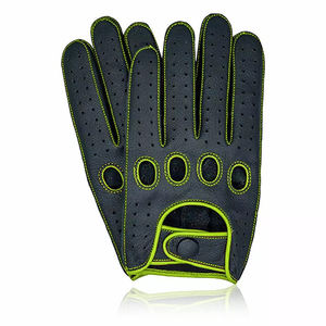 Gants de conduite personnalisés en peau de chèvre à double paume Gants de protection hivernale en cuir pour la construction industrielle Sports pour le cyclisme - Product Image 6
