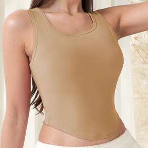 Camisetas sin mangas deportivas transpirables para mujer Ropa de gimnasio de secado rápido Logotipo personalizado disponible - Product Image 4