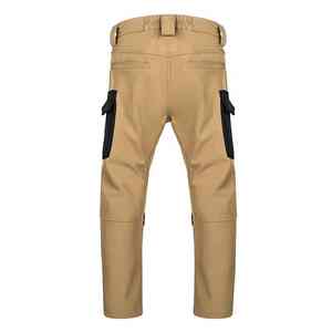 2025 hombres de alta calidad invierno antisalpicaduras lágrima táctico Vintage impermeable cintura elástica cintura media patrón recto bordado - Product Image 5