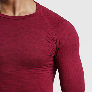 OEM personalizado de alta calidad Rash Guard de secado rápido transpirable tela de compresión protección UV de gran tamaño gimnasio camiseta para MMA - Product Image 3