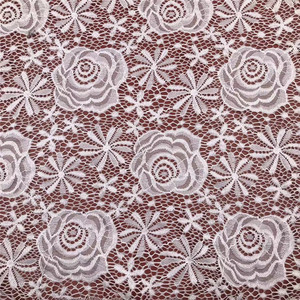 Tessuto di pizzo per bambini con decorazione di abito da sposa elastico in Nylon per abbigliamento femminile tessuto di pizzo per <span class=keywords><strong>tenda</strong></span> - Product Image 3