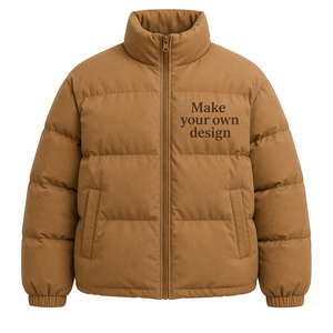 CUSTOM MEN WOMEN PUFFER <b>JACKET</b> INSULATED WINTER <b>ZIP</b> <b>UP</b> COAT OEM ODM FACTORY WHOLESALE SUPPLIER - Product Image 4