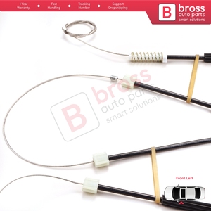Kit de réparation de lève-vitre BWR5123 gauche pour TT TTS TTRS MK3 8S FV 2014-2024 2 portes 8S0837461 - Product Image 3