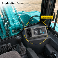Panel de Monitor para Excavadora Kobelco SK200 SK200-6 SK200-6E SK210LC SK230-6E SK250-6E SK330-6, Modelos YN59E00012F1, YN59E00004F1, YN59E00011F2