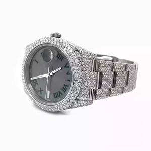 Relojes de pulsera de moissanita con probador de diamantes Pass fabricante exportador proveedor mayorista precio bajo para el mejor vendedor en la India - Product Image 4