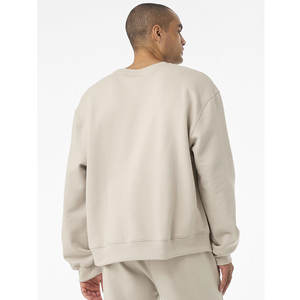 Bella Canvas de haute qualité surdimensionné nouveau sweat-shirt à col rond imprimé bouffant en gros doux - Product Image 3