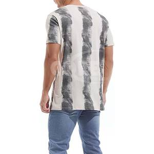 2025 alta calidad personalizada 100% algodón camiseta en blanco Casual Streetwear manga corta verano transpirable camisas - Product Image 3