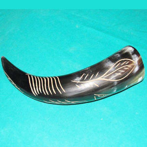 Cuerno para Beber con Temática Vikinga Única, Pulido, de Primera Calidad, Hecho a Mano, Excelente Opción de Regalo para Hombres - Product Image 1