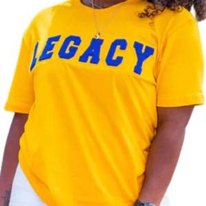 T-shirt doré Legacy pour les membres SGRHO Chemise de sororité en coton de qualité supérieure Vêtements grecs de style HBCU pour les événements et les looks de tous les jours - Product Image 6