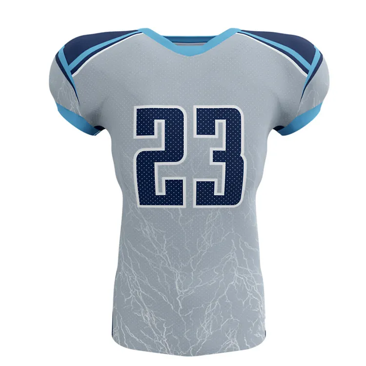 Wholesale American Football Jersey Personalized Sublimated Team Name/Number Football Game Breathable American Jersey