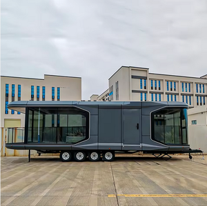 Casa Cápsula Prefabricada de Lujo de Nueva Generación, Casa Contenedor Móvil Todo en Uno, Cabaña de Hotel Resort, Espacio de Vida Portátil para Acampar - Product Image 1