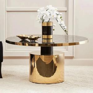 Customized Shape and Size Gold Plated <b>Dining</b> <b>Table</b> Furniture Wholesale Highest Quality Metal Center <b>Table</b> at Best Price. - Product Image 1