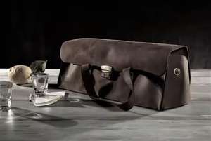 Top Grade Genuine Leather Sports <b>Bag</b> Premium Quality Bartenders <b>Carry</b>-<b>On</b> Zipper High Demand for All Purpose Travel Use Fashion - Product Image 5