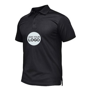 เสื้อโปโลผู้ชาย เสื้อโปโลแขนสั้นผ้าซุปเปอร์ยืดสำหรับผู้ชาย - Product Image 6