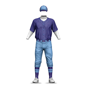 Conjunto de Uniformes de Béisbol y Sóftbol de Talla Grande con Diseño Personalizado, Ropa Deportiva de Tela de Alta Calidad, Transpirable y de Secado Rápido - Product Image 2