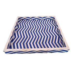 ถาดเสิร์ฟอาหารฝังกระดูกแบบปรับแต่งได้ดีไซน์มาตรฐานมีรูปร่างและขนาดที่เป็นเอกลักษณ์สำหรับการเสิร์ฟกาแฟจำนวนมาก - Product Image 1