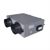 Ventilateur de conduit de tuyau silencieux de rendement énergétique 220V avec lames en acier inoxydable Longue durée de vie Conception centrifuge à deux entrées OEM ODM