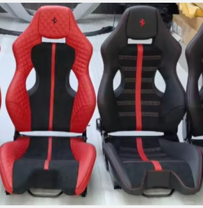 Popular Adjustable <b>Racing</b> Bucket <b>Seat</b> PVC Synthetic Leather Carbon Fiber Fiberglass Rear Interior Accessories Sturdy Design - Product Image 3