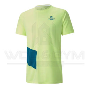 Camisetas Lisas de Manga Corta con Logotipo Personalizado, Colores Sólidos, para Hombre, Secado Rápido, Estilo Casual, Últimas Tendencias - Product Image 1