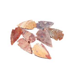 Vente en gros de pointes de flèches en agate naturelle artisanales en pierre semi-précieuse pour la guérison Reiki et la technique sculptée Feng Shui - Product Image 3