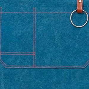 Customizable Women's Stylists Waist <b>Apron</b> Professional Sleeveless <b>Work</b> Tool with Pockets Made From Jeans Cotton Material - Product Image 6
