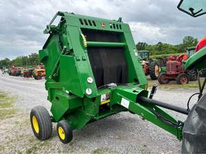 Compre 2023 Tractor empacador de heno redondo John Deer bastante usado Compre máquina empacadora de heno redondo disponible a bajo precio Compre tractor empacadora de heno - Product Image 5