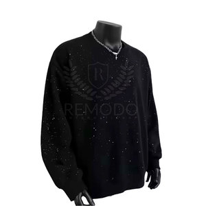 Sweat-shirt en strass pour hommes de haute qualité Sweat-shirt en strass pour hommes personnalisé Meilleure vente Sweat-shirt en strass pour hommes - Product Image 1