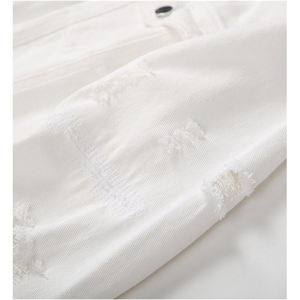 Chaquetas vaqueras para hombre de último diseño, Chaquetas vaqueras de manga larga de color claro, chaquetas hechas con logotipo personalizado, Chaquetas vaqueras para hombre - Product Image 5