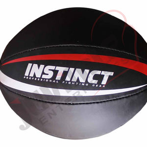 2025 Bola de velocidad personalizada cosida a mano de cuero sintético Hi-TEC y Bola de perforación de doble extremo de cuero genuino - Product Image 4