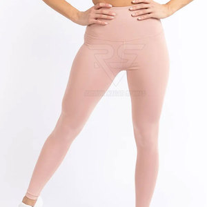 Venta Directa de Fábrica, Conjunto Deportivo de 2 Piezas para Mujer, para Gimnasio y Yoga, Sólido, Transpirable, de Secado Rápido, Sin Costuras, de Spandex/Poliéster, Ropa Deportiva de Alta Calidad - Product Image 3