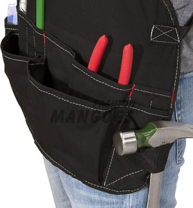 Delantal de Trabajo FR de Cuero, Construcción Duradera, Bordes Reforzados, Cinturón Ajustable, Múltiples Bolsillos, Color Personalizado, Logotipo Personalizado - Product Image 5