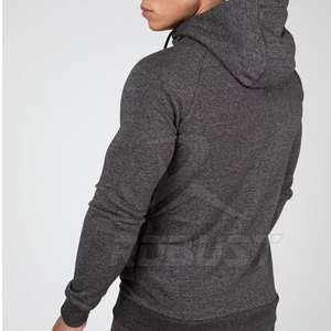 Sudadera con capucha personalizada de algodón para hombre, jersey de lana de Color sólido, sudadera teñida lisa, diseño deportivo para gimnasio atlético de invierno personalizado - Product Image 4