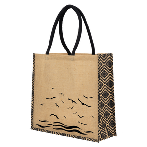 Bolsas de compras de yute con impresión de logotipo personalizado de Bengala Occidental fabricadas en Kolkata, India - Product Image 3