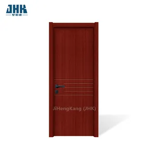 JHK-P04 Внутренние белые ПВХ двери для спальни, современные деревянные двери, деревянные двери, хорошее качество