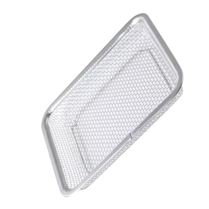 <b>Stainless</b> <b>Steel</b> Holloware Mesh Wire Tray Dental Sterilization Box <b>Rack</b> for Surgical Instrument Use - Product Image 4